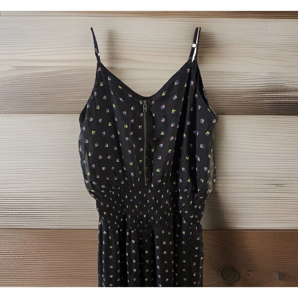 American Rag Cie Women's Jumpsuit Romper Black V-Neck Size S - Picture 9 of 11